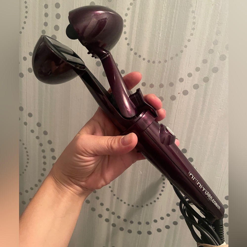 Secret Wave Conair Infiniti Pro Curling Iron/Straight Iron